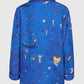 Pluto Blue Silk Twill Shirt