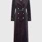 Ash Corduroy Trench Coat