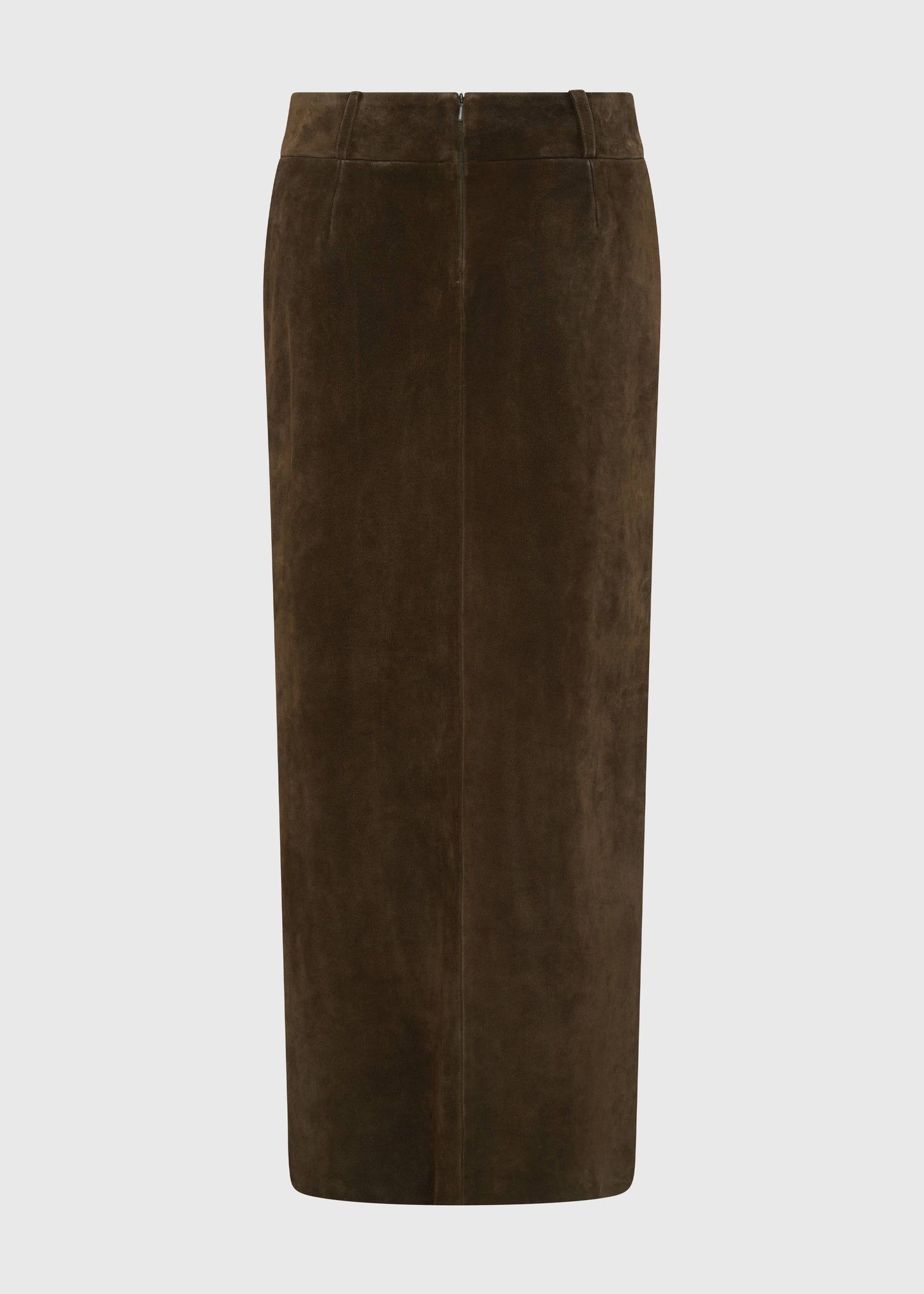 Moss Suede Skirt