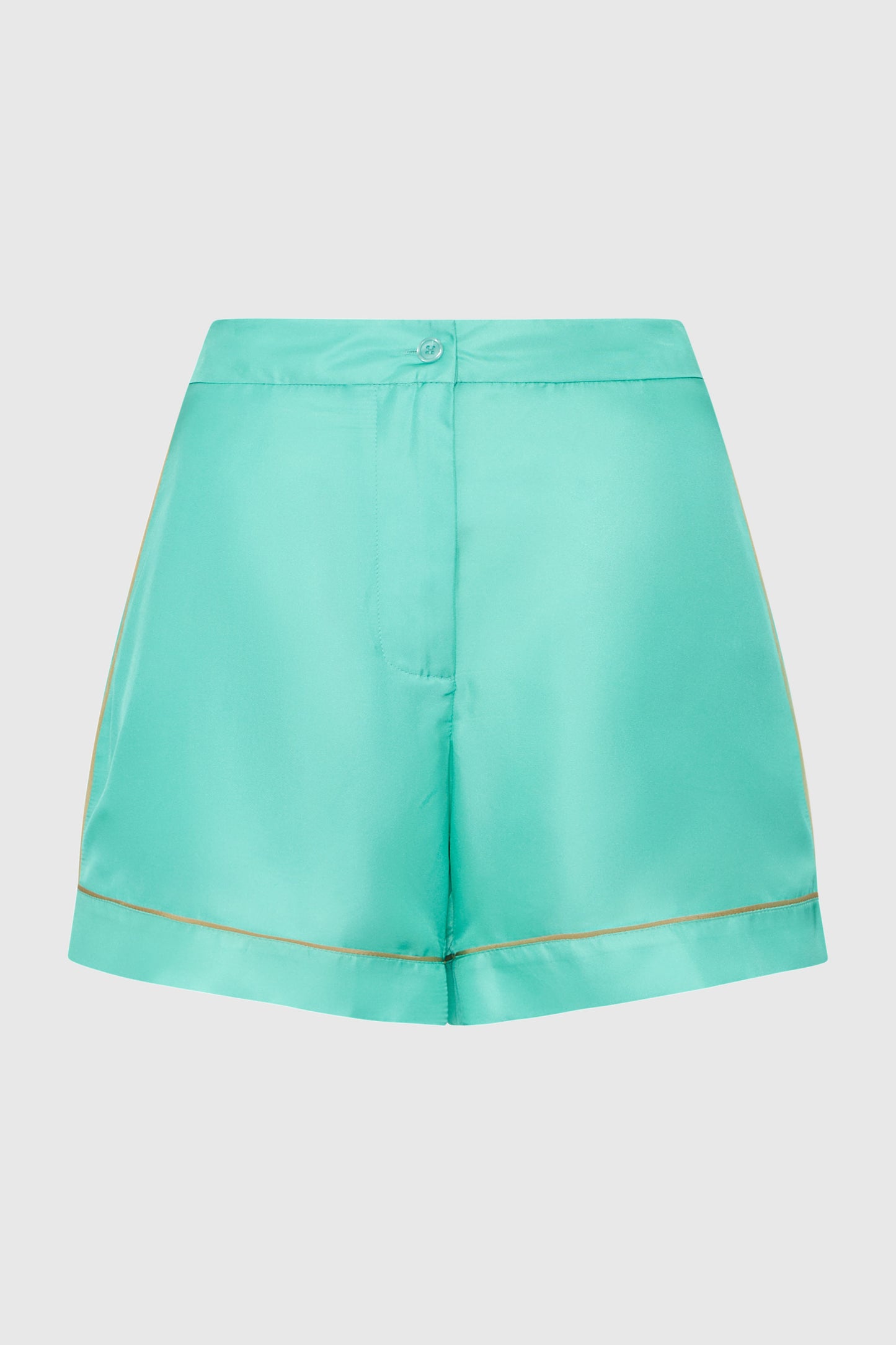 Terrestrial Tiffany silk twill shorts